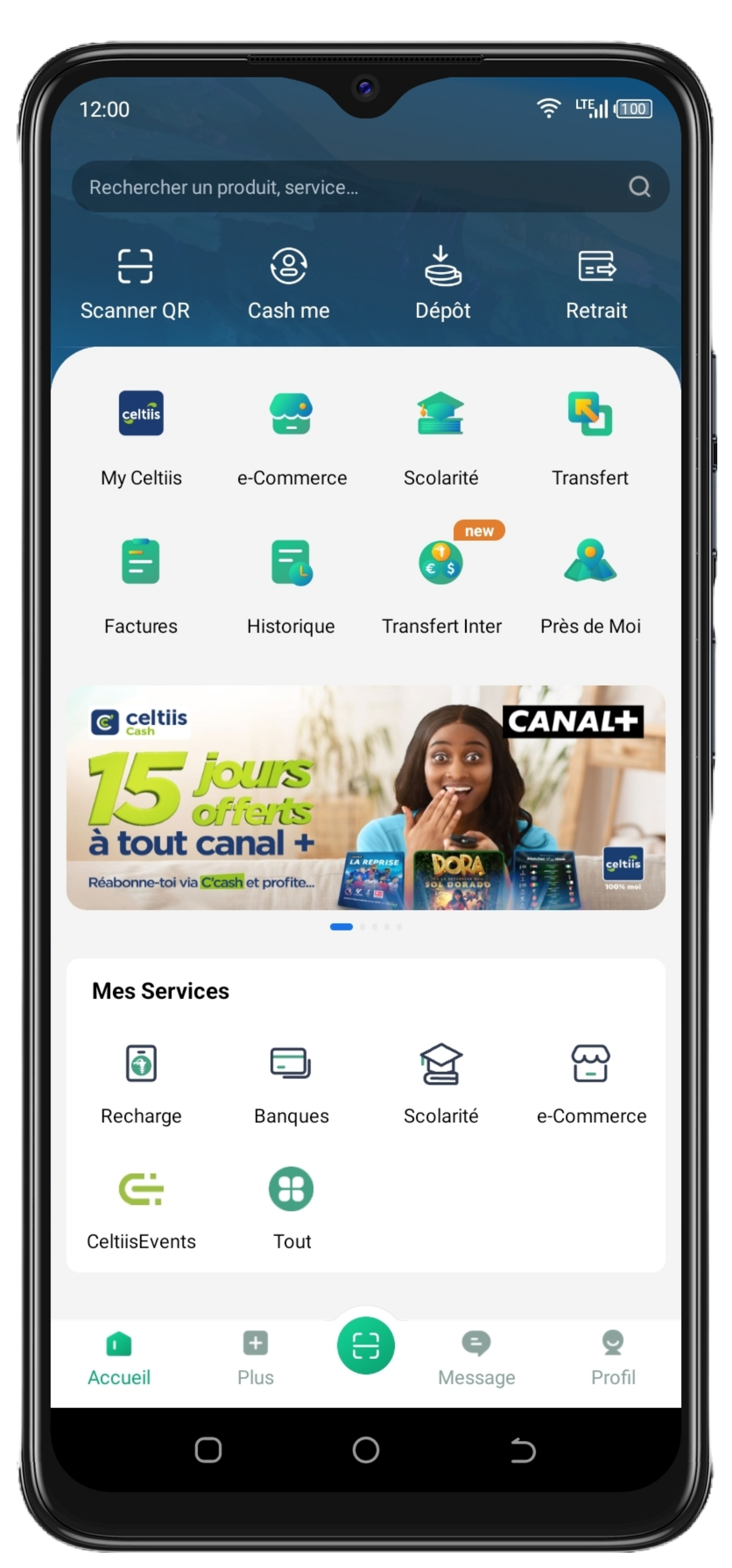 Capture d'écran 2 de l'application Waa Celtiis
